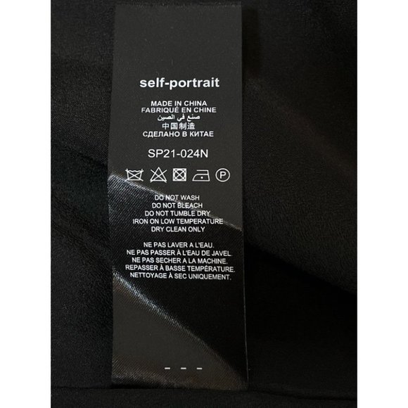 Self-Portrait Mixed Floral Ruffle Skirt NEW - Picture 11 of 13